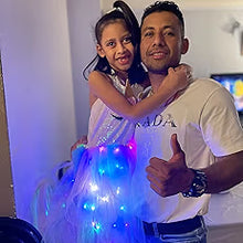 Charger l'image dans la galerie, đ Robe Licorne Lumineuse â Ădition Féérique de NoĂ«l âš