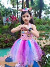 Charger l'image dans la galerie, đ Robe Licorne Lumineuse â Ădition Féérique de NoĂ«l âš