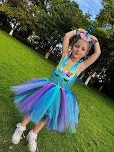 Charger l'image dans la galerie, đ Robe Licorne Lumineuse â Ădition Féérique de NoĂ«l âš