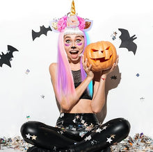 Charger l&#39;image dans la galerie, Serre-Tête Licorne à Rubans Longs
