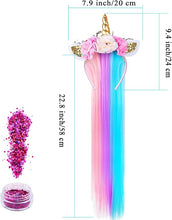 Charger l&#39;image dans la galerie, Serre-Tête Licorne à Rubans Longs
