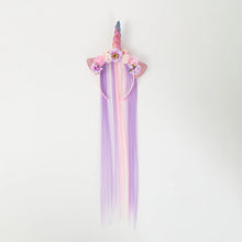 Charger l&#39;image dans la galerie, Serre-Tête Licorne à Rubans Longs
